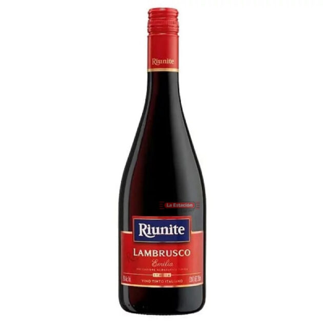 Vino Riunite Lambrusco Tinto Botella x 750 ml